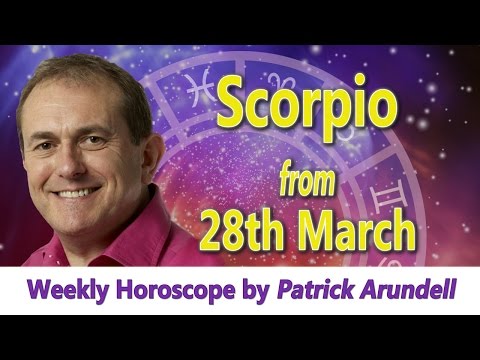 Scorpio Weekly Horoscope from 28th March 2016
