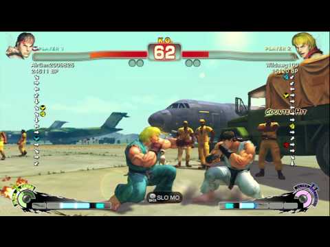 Air [Ryu] vs Wildawg100 [Ken] SSF4 Online Ranked Matches - TRUE-HD