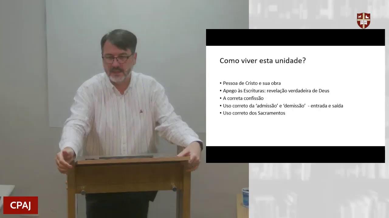 Devocional CPAJ - Salmo 133: A excelência da união fraternal - Rev. Mauro Meister