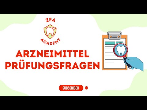 ZFA Prüfung Arzneimittel
