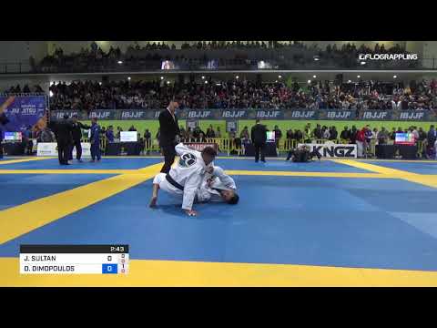 JOSE SULTAN vs DAVID DIMOPOULOS 2019 European Jiu Jitsu IBJJF