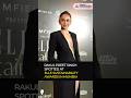 Rakul Preet Singh Spotted At Elle Sustainability Awards In Mumbai Shorts Rakulpreetsingh