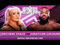 Jordynne Grace VS Jonathan Gresham Jordynnegrace Intergenderwrestling Femalewrestler Nxt
