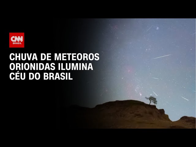 Chuva de meteoros Orionidas atinge pico nesta semana | LIVE CNN