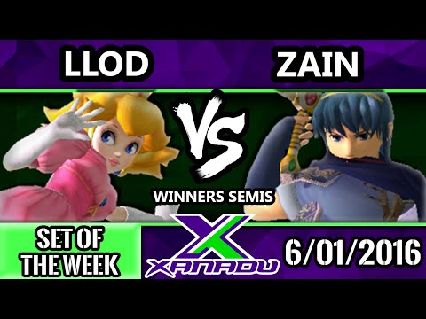 S@X 152 - Zain (Marth) Vs. lloD (Peach) SSBM Winners Semis - Smash Melee