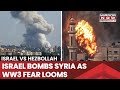 israel bombs syria hezbollah official in syrian army dead damascus under fire amid civil war fear