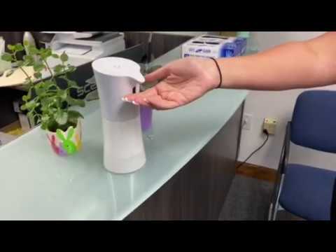  Rescue Essentials Automatic Hand Sanitizer Dispenser demo