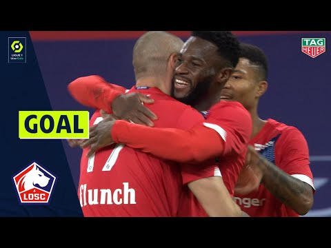 Goal Jonathan BAMBA (17' - LOSC LILLE) LOSC LILLE - FC GIRONDINS DE BORDEAUX (2-1) 20/21