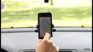 iOttie Easy One Touch Wireless Qi Standard Charging Car Mount video