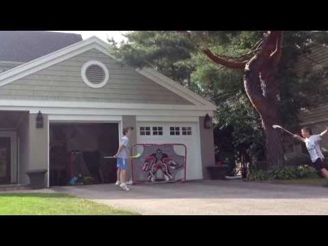 bandy stick trick shots