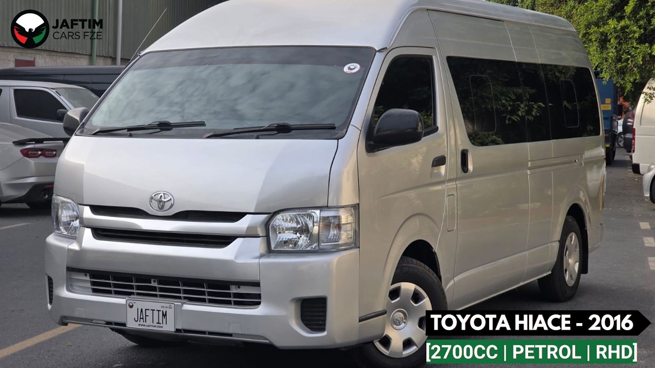 Toyota Hiace 2016 | 2.7L PETROL | AT | RHD | 14 SEATERS | GOOD CONDITION video