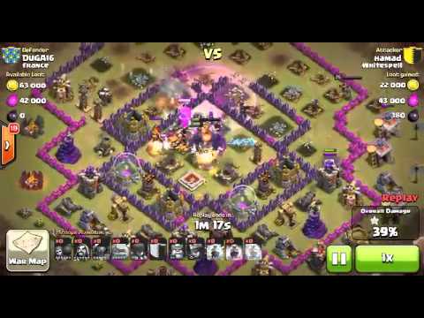 CoC Whitespell hamad attack