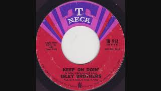 1970 Keep On Doin' - The Isley Brothers (mono 45 rpm)