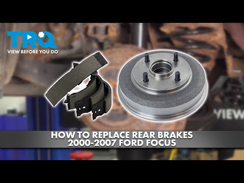 How to Replace Rear Brakes 2000-2007 Ford Focus
