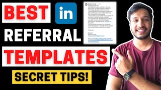 Best template to get referral for Job | How to get referral on LinkedIn |LinkedIn Tips| Kushal Vijay