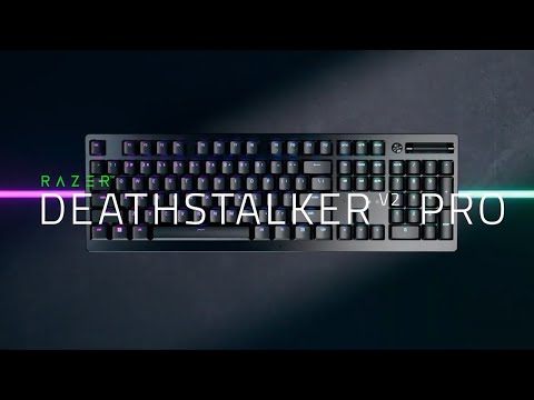 Razer | Klaviatūra žaidimams | Deathstalker V2 Pro Tenkeyless | Klaviatūra žaidimams | Wireless | RGB LED pašvietimas | US | Bluetooth | Juodas | Optical Switches (Linear) | Belaidė jungtis video