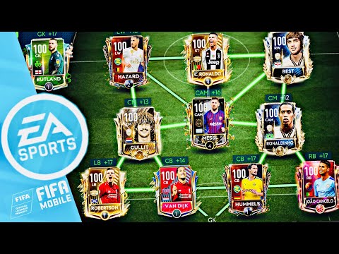 END OF FIFA 19 MOBILE \\ My Greatest Team Upgrade with Utots Ronaldo,Record Breaker Messi,Prime Icon