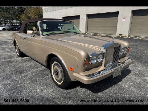 1988 Rolls-Royce Corniche (CC-2096546) for sale in Boca Raton, Florida