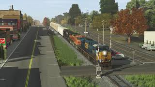 Trainz Railroad Simulator 2019 - CSX Manifest Powers over the Hill