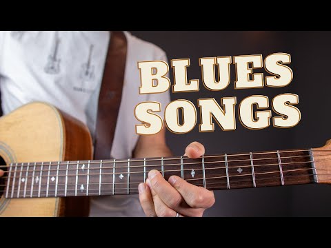 3 easy blues guitar songs