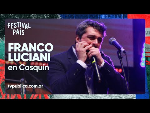 Franco Luciani en Cosquín - Festival País 2023
