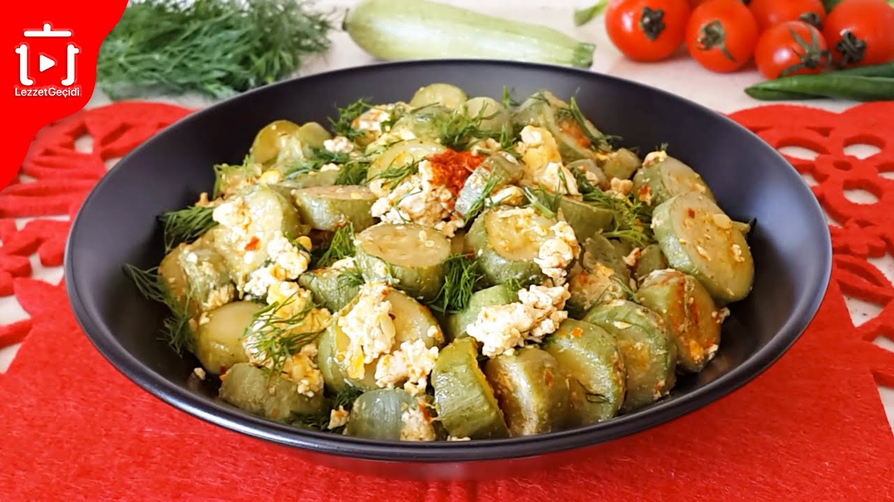 Yumurtalı Kabak Yemeği Tarifi – Akşam Yemeği Menüsü için 5 Malzemeli Pratik Sebzeli Öğün – Altyazılı