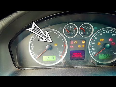 What does a flashing glow plug light mean? VW Sharan