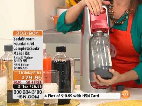 SodaStream Fountain Jet Complete Soda Maker Kit