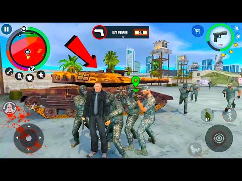 Stone Giant (Hijack Army Tank in Army Base) Games Kon – HD Android Gameplay