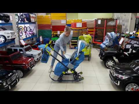 Обзор санок колясок Ника детям 7-3 2017г.