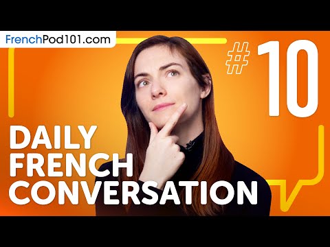learn how to use the verb to be in French Daily French Conversations 01