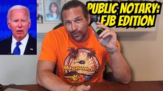Can Joe Biden Get A Document Notarized?