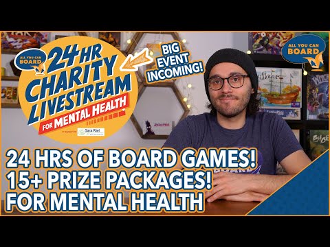 AYCB 24-HR Charity Livestream for Mental Health | 40+ Prize Packages!