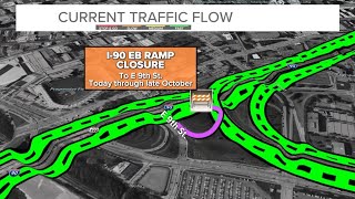 Cleveland traffic changes: I-90 East exit ramp to East 9th Street closing for months