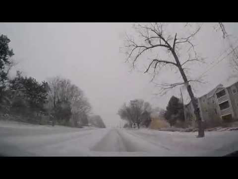 Snow Driving in 60FPS [GoPro Hero 4 Silver]