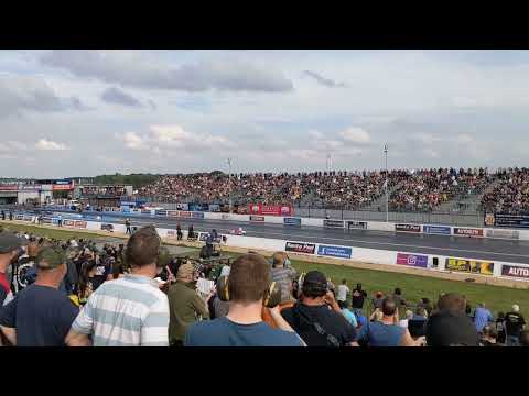 Santa Pod Eric Teboul Rocket Bike Final Run World Record 11.09.22