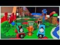 Thomas Friends The Great Race Wooden Railway Race Day Relay Set