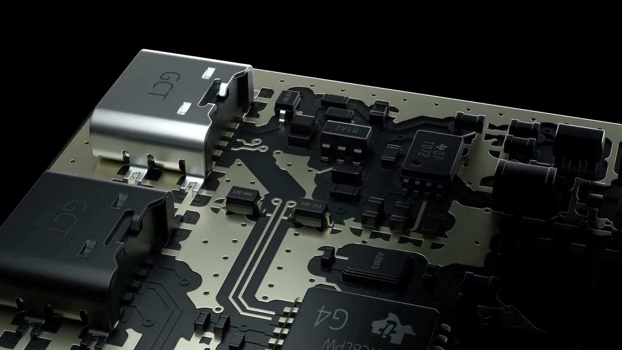 The world&rsquo;s first liquid metal and glass circuit board - from Itera - YouTube