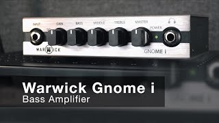 Video thumbnail for Warwick Gnome i Bass Amplifier | zZounds by zZounds
