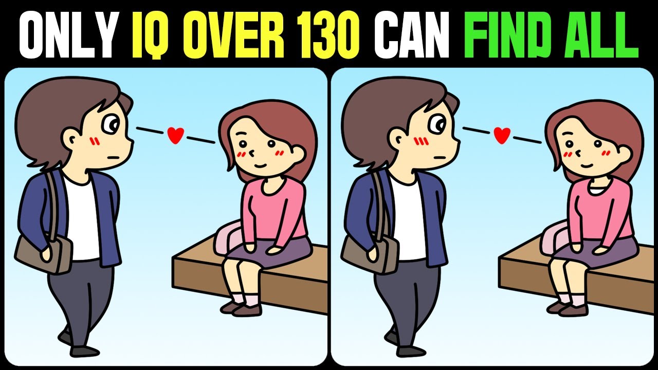 Spot The Difference : Can You Find Them All? [ Find The Difference #569 ]