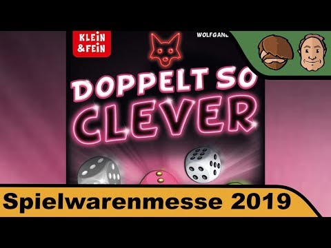 Doppelt so clever - Brettspiel - Spielwarenmesse 2019