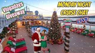 Vlogadays Giveaway Special!!! | Cruise Chat with Sharon at Sea Travel