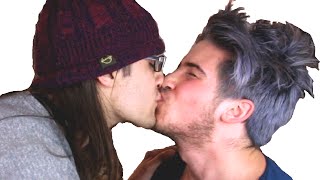 Kissing Joey Graceffa