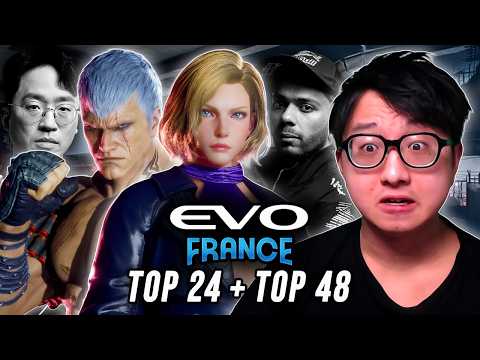 Knee & Arslan Face EARLY Elimination - Tekken Top 48 @ Evo France