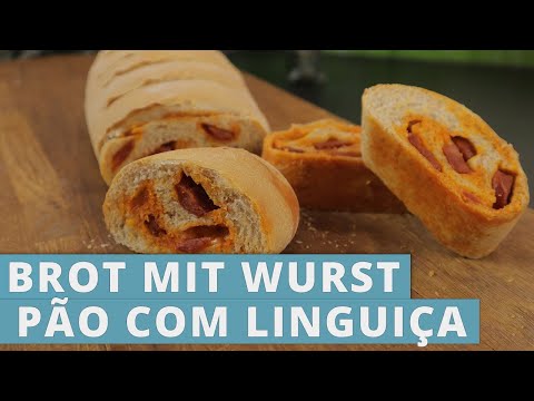 Brot mit Wurst / Pão com Linguiça