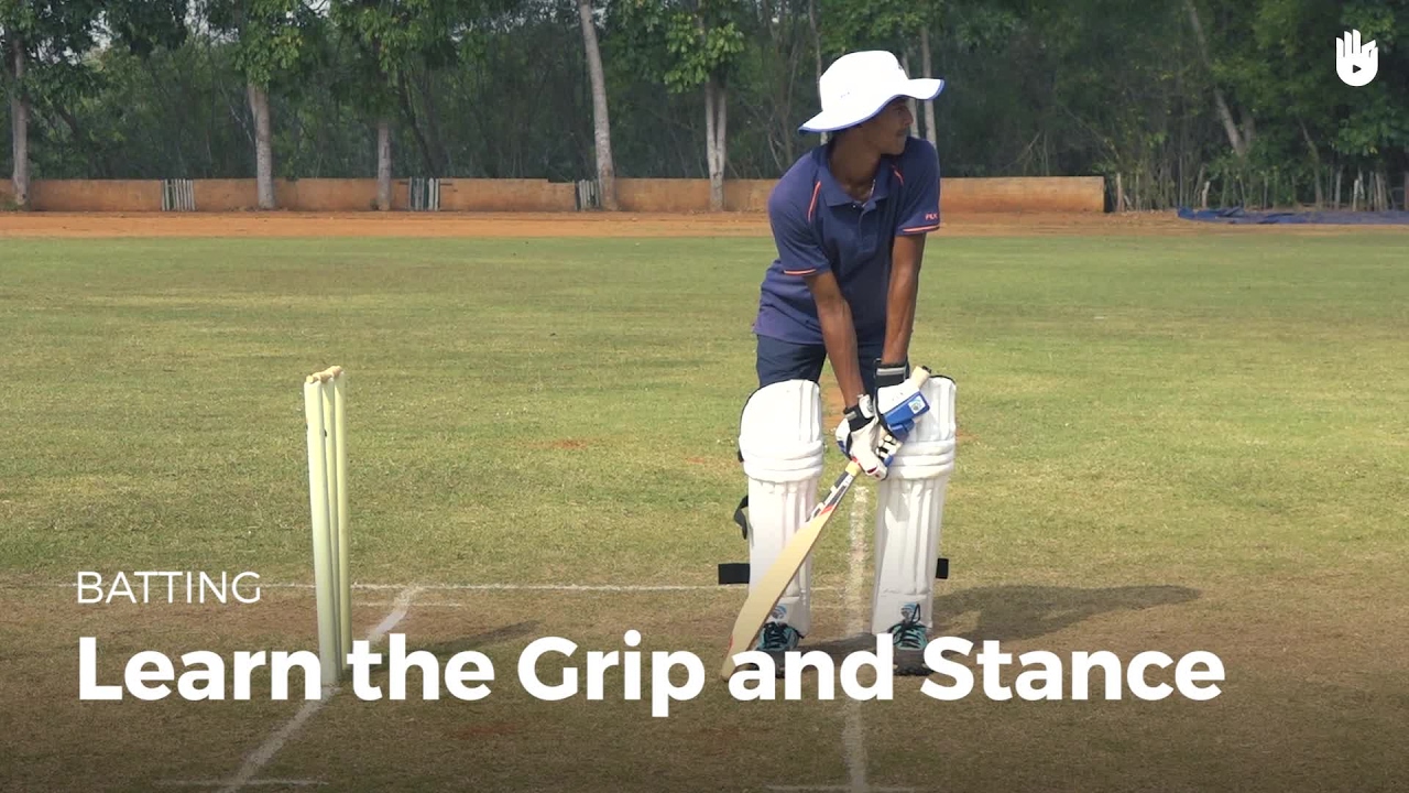 Learn the Grip and Stance How to Play Cricket Sikana