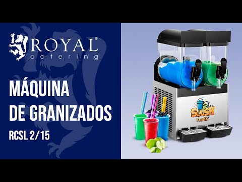 vídeo - Máquina de granizados - 2 x 15 l