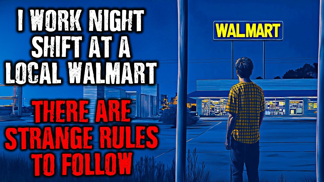 I work Night Shift at a local WALMART...There are STRANGE RULES to follow !