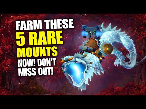 5 Time-Limited Mounts You Can Farm RIGHT NOW! Don't Miss Out! WoW Midnight Pre-Patch | Mount Guide