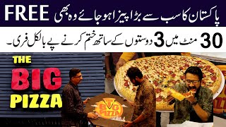 Pakistan Biggest Pizza Hojaye woh bhe FREE mein #abdullahadil